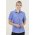  CS947LS - Womens Easy Stretch Short Sleeve Shirt - Mid Blue