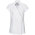  H134LSCL - Ladies Zen Crossover Tunic - White/Silver