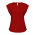  K624LS - Ladies Mia Pleat Knit Top - Red