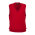  LV3504 - CL - Ladies V-Neck Vest Clearance Item - Red