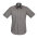  S122MS - Mens Chevron Short Sleeve Shirt - Graphite Stripe