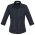  S415LT - CL - Ladies Reno Stripe 3/4 Sleeve Shirt - Teal Blue