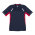  T701MS - Mens Renegade Tee - Navy/Red/Silver