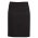  20112 - Ladies Bandless Lined Skirt - Black