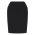  20717 - Ladies Siena Bandless Pencil Skirt - Black