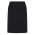  20720 - Ladies Siena Front Pleat Detail Straight Skirt - Black