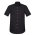  RS968MS - Mens Charlie Classic Fit Short Sleeve Shirt - Black