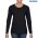  5400L - Heavy Cotton Ladies Long Sleeve T-Shirt - Black