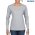  5400L - Heavy Cotton Ladies Long Sleeve T-Shirt - Sport Grey