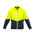 ZJ420 - Unisex Hexagonal Puffer Jacket - Yellow/Navy