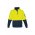  ZT476 - Unisex Hi Vis Half Zip Pullover - Yellow/Navy