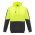  ZT481 - Unisex Hi Vis Pullover Hoodie - Yellow/Charcoal