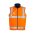  ZV358 - Mens Hi Vis Lightweight Waterproof Vest - Orange