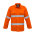  ZW135 - Mens FR Hooped Taped Shirt - Orange