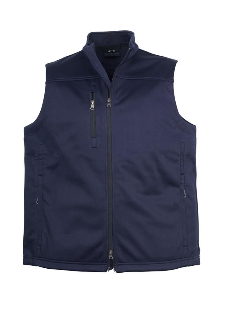 Mens Biztech Plain Soft Shell Vest | Clothing Direct NZ