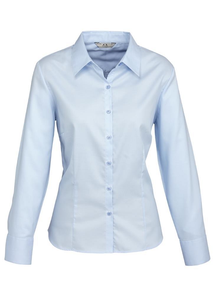 Buy Ladies Luxe Long Sleeve Premium Cotton Shirt Online