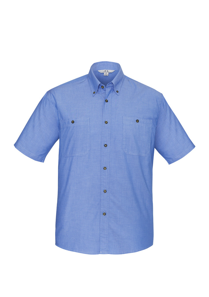 Buy Mens Short Sleeve Wrinkle Free Shirt Available with Clothing Direct NZ