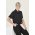  CS947LS - Womens Easy Stretch Short Sleeve Shirt - Black