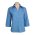  LB7300 - Ladies Metro 3/4 Sleeve Shirt - Mid Blue