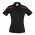 P244LS - Ladies United Short Sleeve Polo - Black/Red