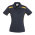  P244LS - Ladies United Short Sleeve Polo - Navy/Gold