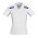 P244LS - Ladies United Short Sleeve Polo - White/Navy