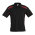  P244MS - Mens United Short Sleeve Polo - Black/Red