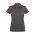  P705LS - Ladies Rival Polo - Grey/Red
