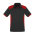  P705MS - Mens Rival Polo - Black/Red