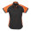  S10122 - Ladies Nitro Shirt - Black/Orange/White