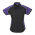  S10122 - Ladies Nitro Shirt - Black/Purple/White