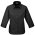  S10521 - Ladies Base 3/4 Sleeve Shirt - Black