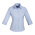  S122LT - Ladies Chevron 3/4 Sleeve Shirt - Blue Stripe