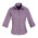  S122LT - Ladies Chevron 3/4 Sleeve Shirt - Grape Stripe