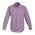  S122ML - Mens Chevron Long Sleeve Shirt - Grape Stripe