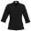  S231LT - CL - Ladies Quay 3/4 Sleeve Shirt - Black