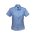  S29422 - CL - Ladies Printed Oasis Short Sleeve Shirt - Mid Blue