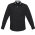  S306ML - CL - Mens Bondi Long Sleeve Shirt - Black/Check