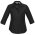  S312LT - Ladies Preston 3/4 Sleeve Shirt - Black