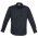  S415ML - CL - Mens Reno Stripe Long Sleeve Shirt - Teal Blue