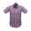  S622MS - Mens Trend Short Sleeve Shirt - Plum