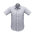  S622MS - Mens Trend Short Sleeve Shirt - Silver