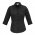  S820LT - Harper Ladies 3/4 sleeve shirt - Black/Silver