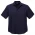  SH3603 - Mens Plain Oasis Short Sleeve Shirt - Navy