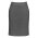  20316 - Ladies Panelled Skirt with Rear Split - Grey