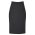 24016 - CL - Ladies Waisted Pencil Skirt - Charcoal