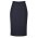  24016 - CL - Ladies Waisted Pencil Skirt - Navy