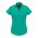  40412 - CL - Solanda Ladies Plain Short Sleeve Shirt - Dynasty Green