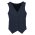  54011 - CL - Ladies Peaked Vest with Knitted Back - Navy