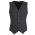  94011 - CL - Mens Peaked Vest with Knitted Back - Charcoal